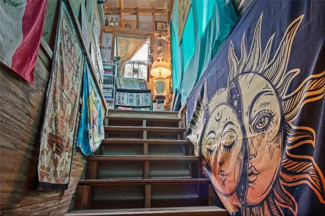 a room with storage and utility