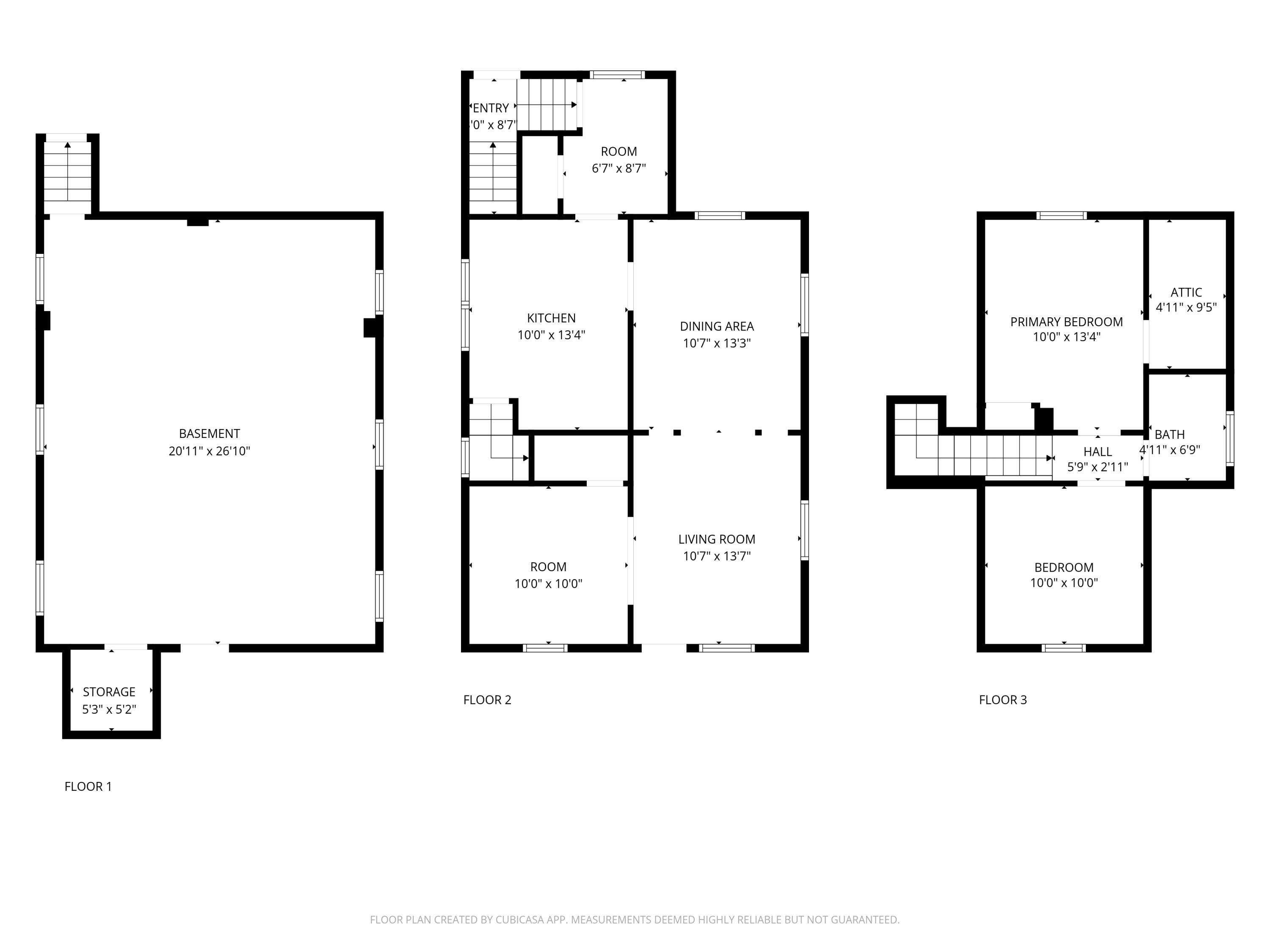 360 Burke Street River Rouge, MI 48218 - Photo 40 of 40 2D Floor Plan for 360 Burke Street_3.jpg