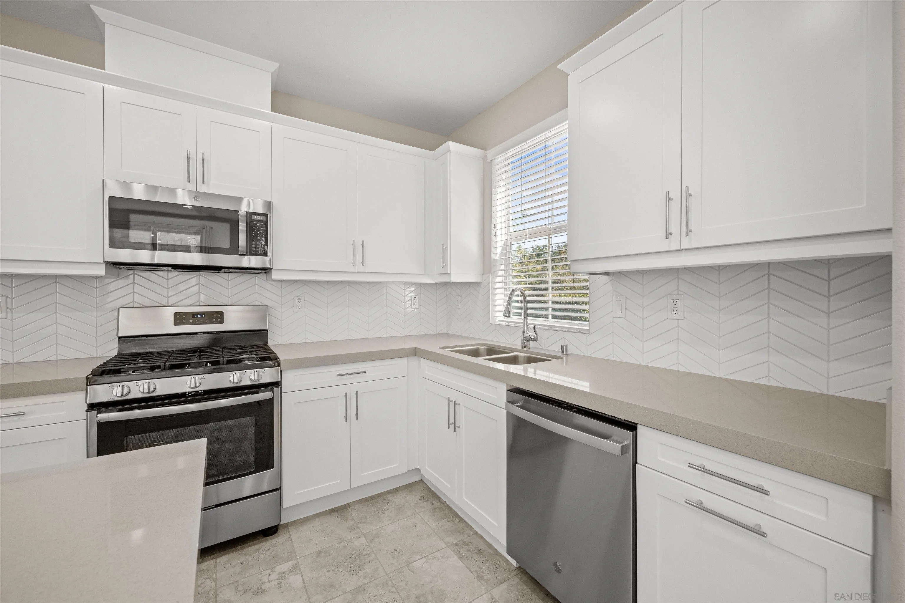 1151 Delpy View Point Vista, CA 92084 - Photo 6 of 44 a kitchen with appliances a sink and cabinets