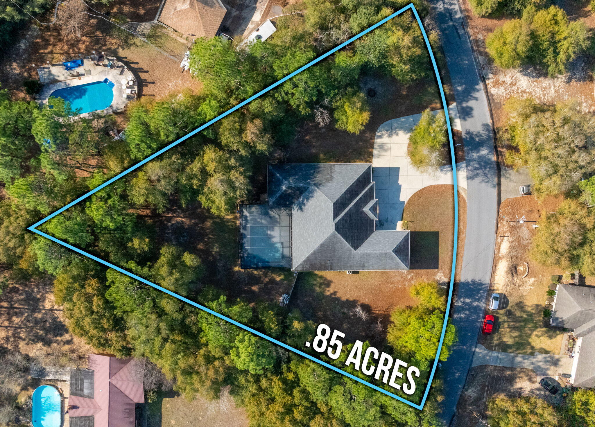 5777 Wildwood Road Crestview, FL 32536 - Photo 66 of 68 a view of a street from a balcony