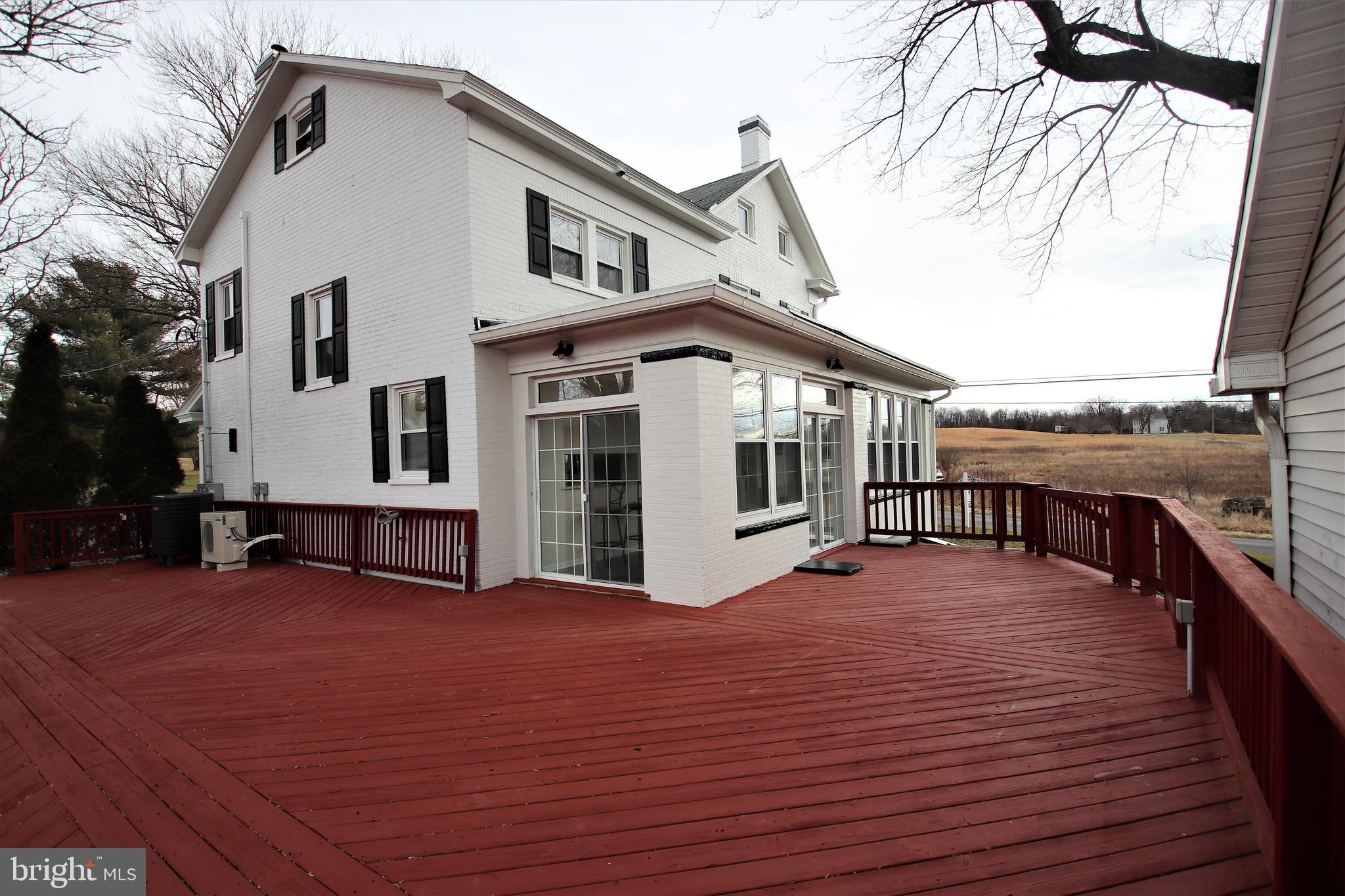 12202 Walnut Point Road Hagerstown, MD 21740 - Photo 43 of 53 Huge Deck - Main House