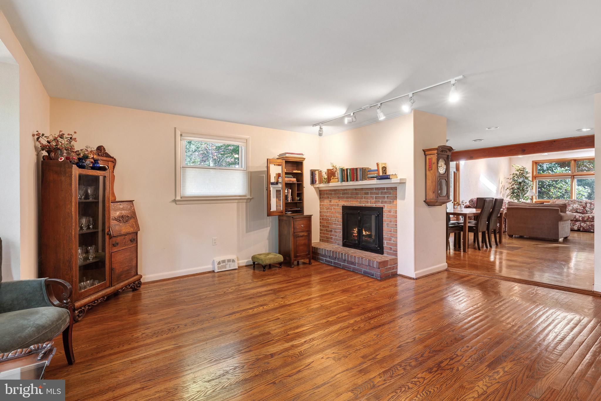 2390 Terwood Road Huntingdon Valley, PA 19006 - Photo 6 of 36 a view of a livingroom with furniture and a fireplace