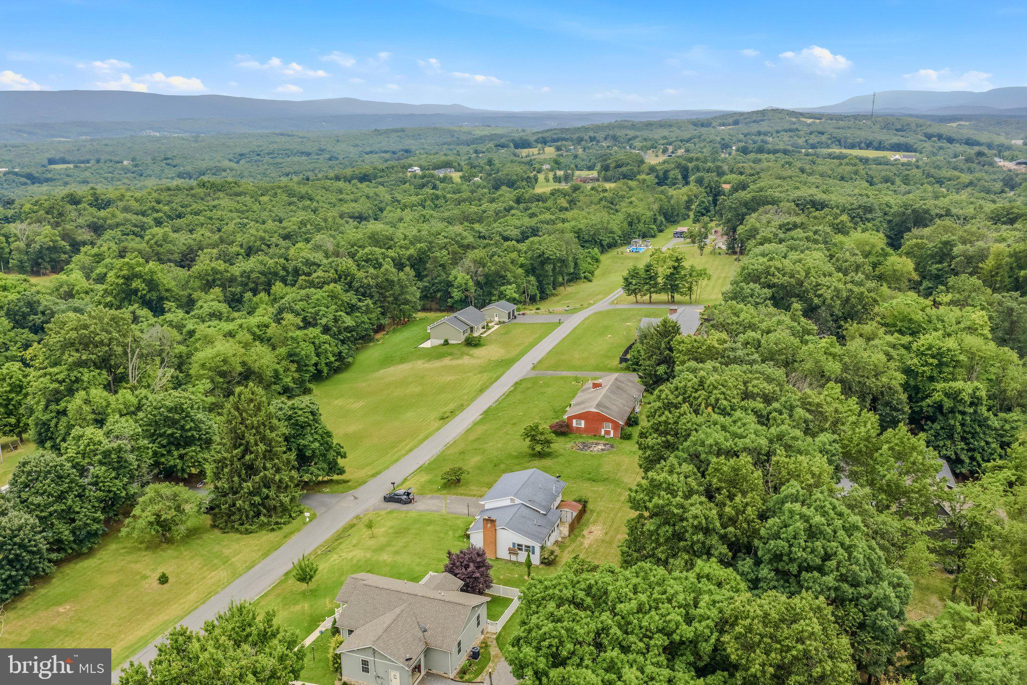 381 Grove Heights Road Berkeley Springs, WV 25411 - Photo 45 of 48 Aerial View