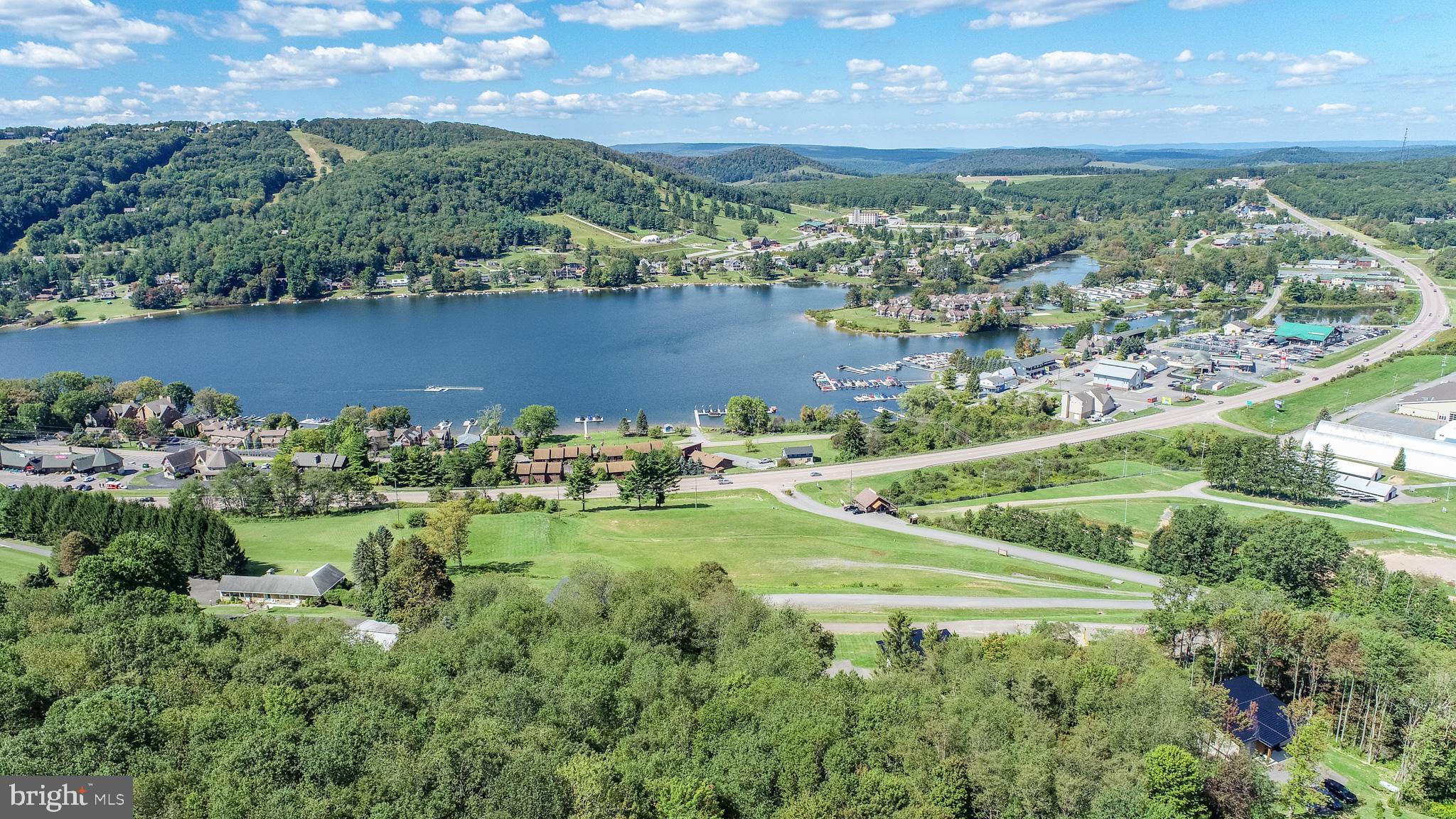 3 Fairgate Road McHenry, MD 21541 - Photo 9 of 33 an aerial view of a residential houses with outdoor space and trees all around