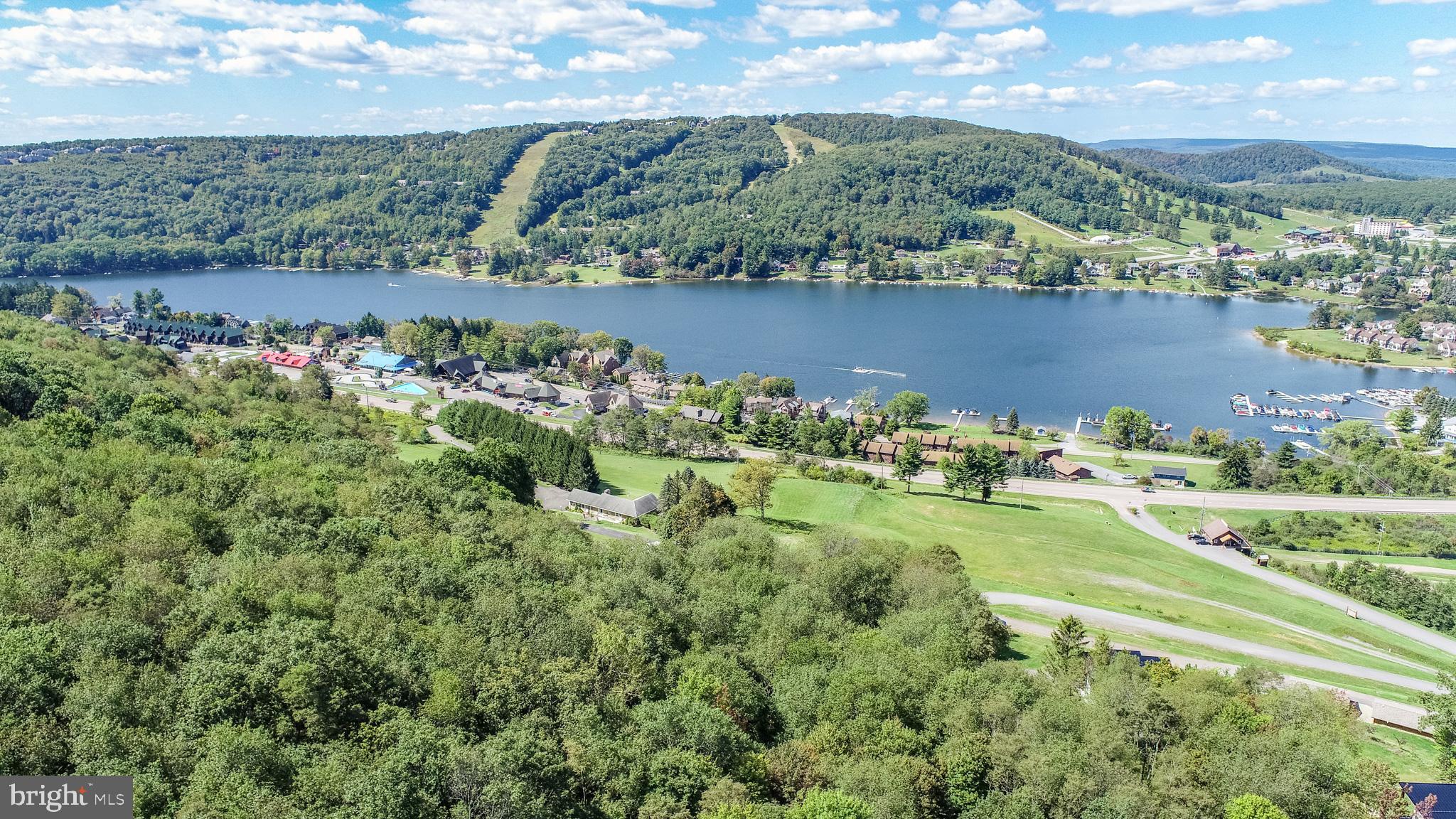 3 Fairgate Road McHenry, MD 21541 - Photo 10 of 33 an aerial view of a house with a yard and lake view