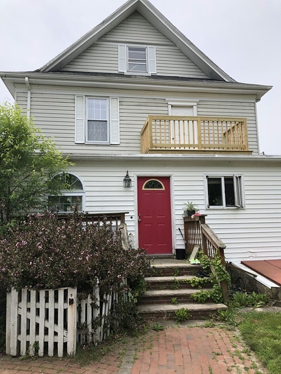 603 Temple Street Whitman, MA 02382 - Photo 2 of 8 a front view of a house with a yard