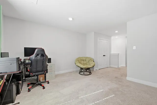 a view of workspace and a window