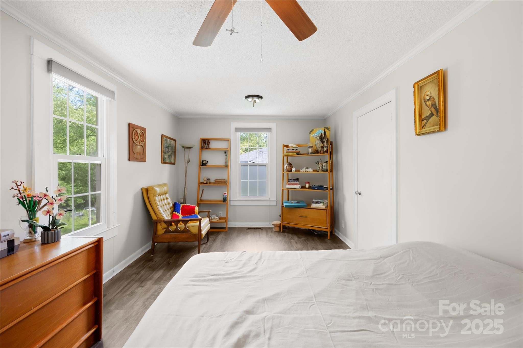 485 Lincoln Street Cramerton, NC 28032 - Photo 5 of 16 a bedroom with furniture and a window