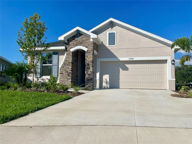 a view of outdoor space with seating area