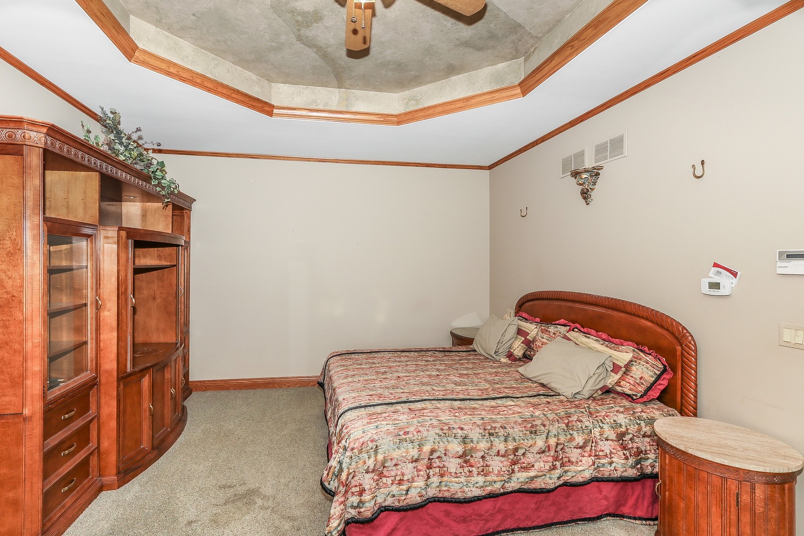 752 Saddle Ridge Crystal Lake, IL 60012 - Photo 20 of 49 a bedroom with a bed and a mirror