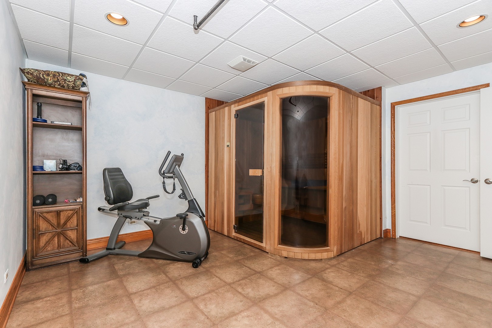 752 Saddle Ridge Crystal Lake, IL 60012 - Photo 40 of 49 a view of a room with gym equipment