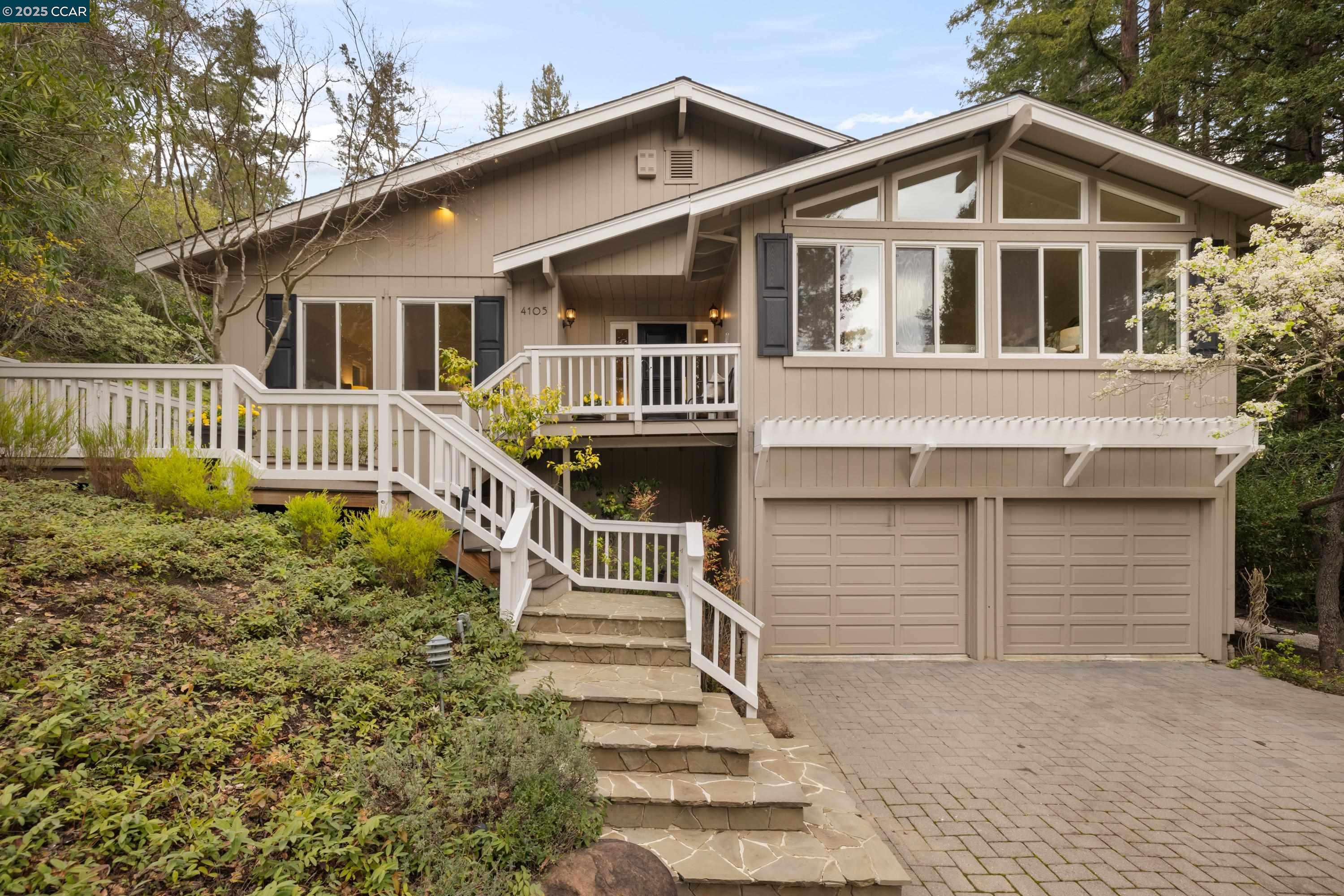 4105 Happy Valley Road Lafayette, CA 94549 - Photo 1 of 1 a front view of a house with a yard