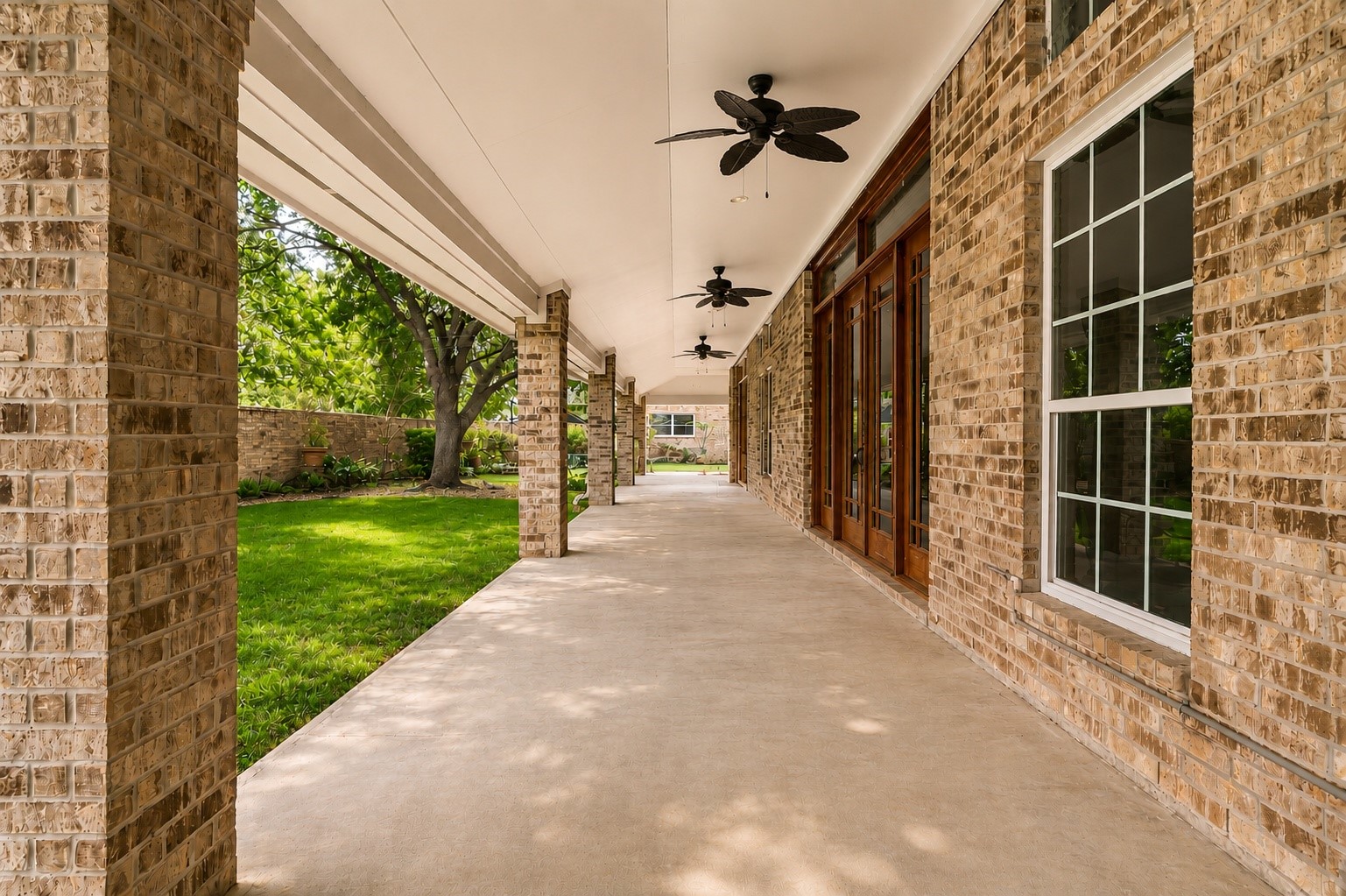 3519 Singleton Road Baytown, TX 77521 - Photo 34 of 42 AI Generated- large covered patio space