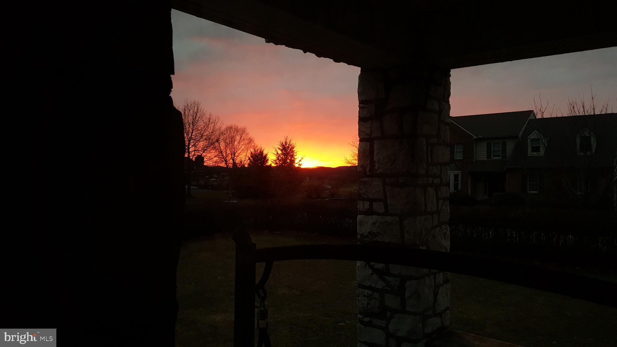 597 Owen Road York, PA 17403 - Photo 10 of 61 Sun Rise from Porch