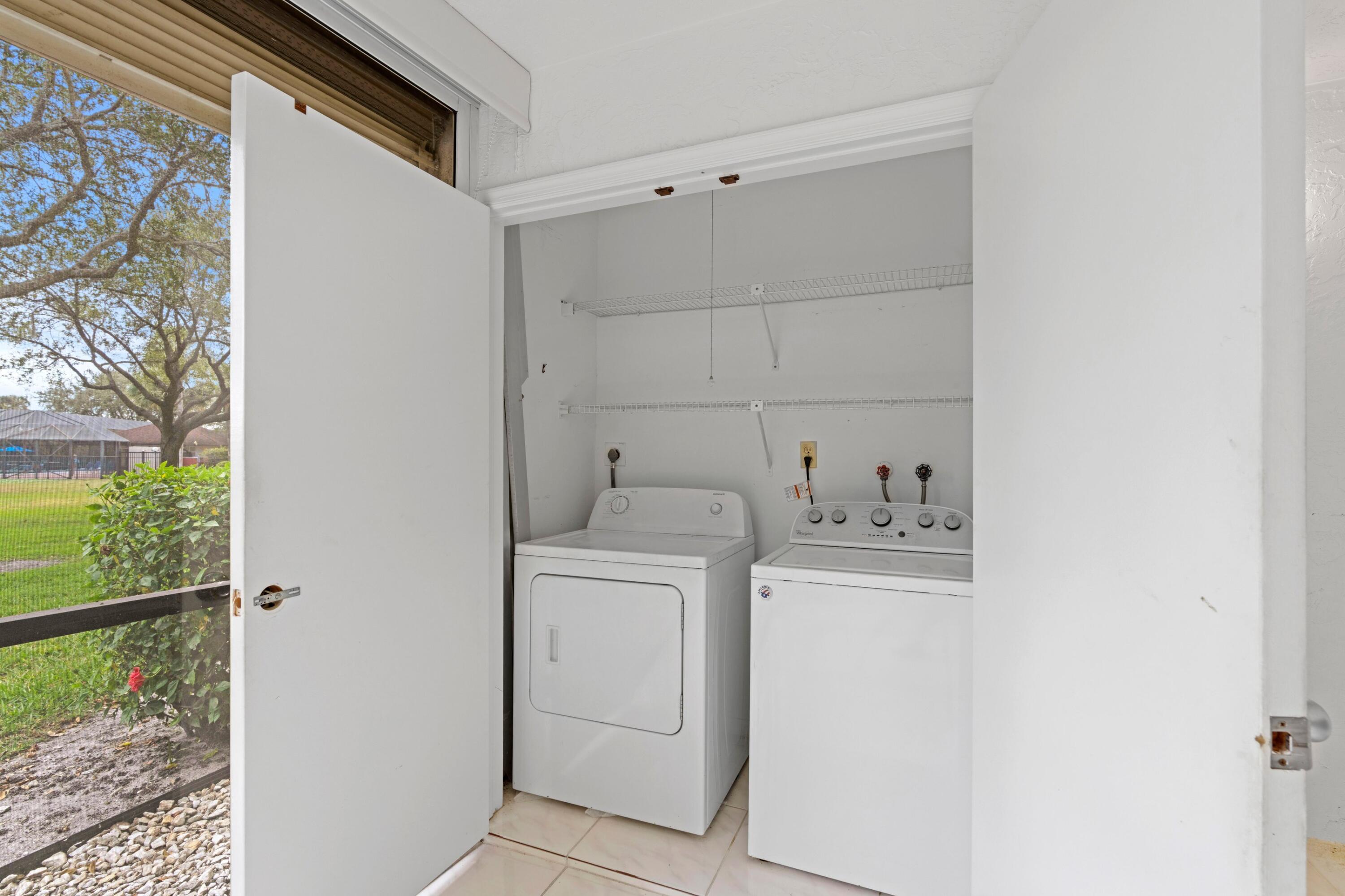 9170 Southwest 14th Street, Unit 4108 Boca Raton, FL 33428 - Photo 19 of 44 Laundry Room
