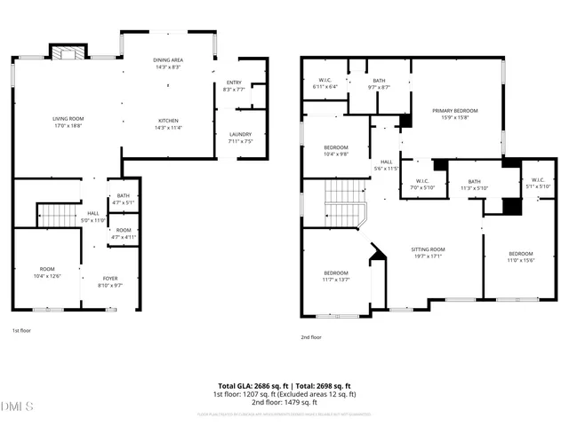 $435,000 | 600 Birchrun Drive, Durham, NC 27712