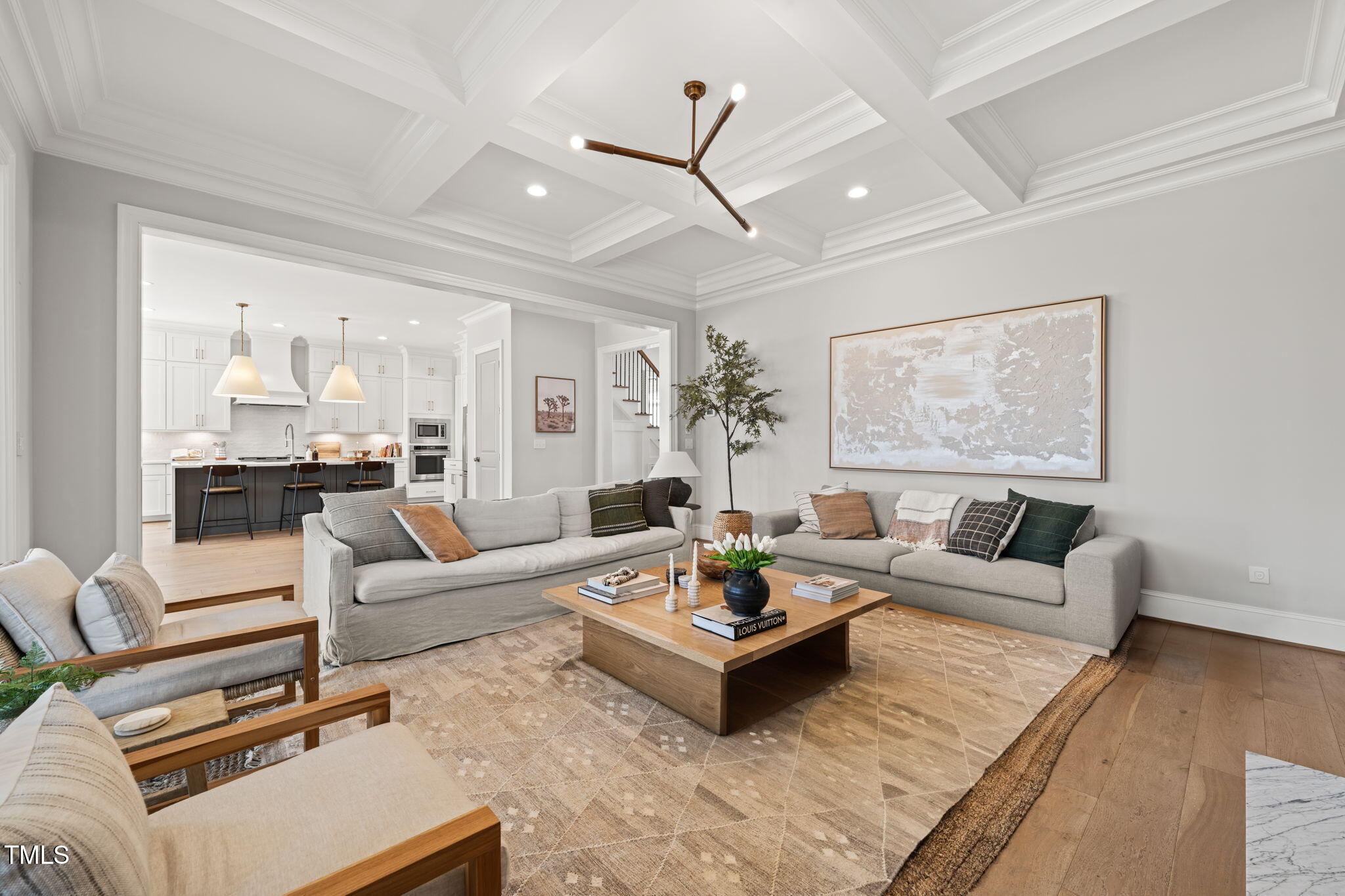 2105 Gardenbrook Drive Raleigh, NC 27606 - Photo 25 of 86 a living room with furniture and a large window