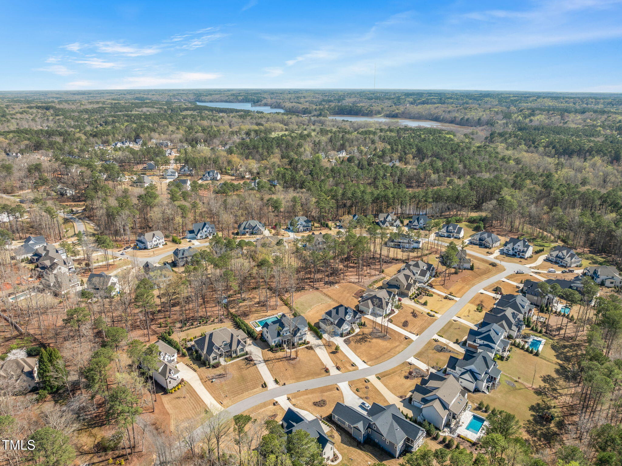 2105 Gardenbrook Drive Raleigh, NC 27606 - Photo 68 of 86 an aerial view of residential building with parking space