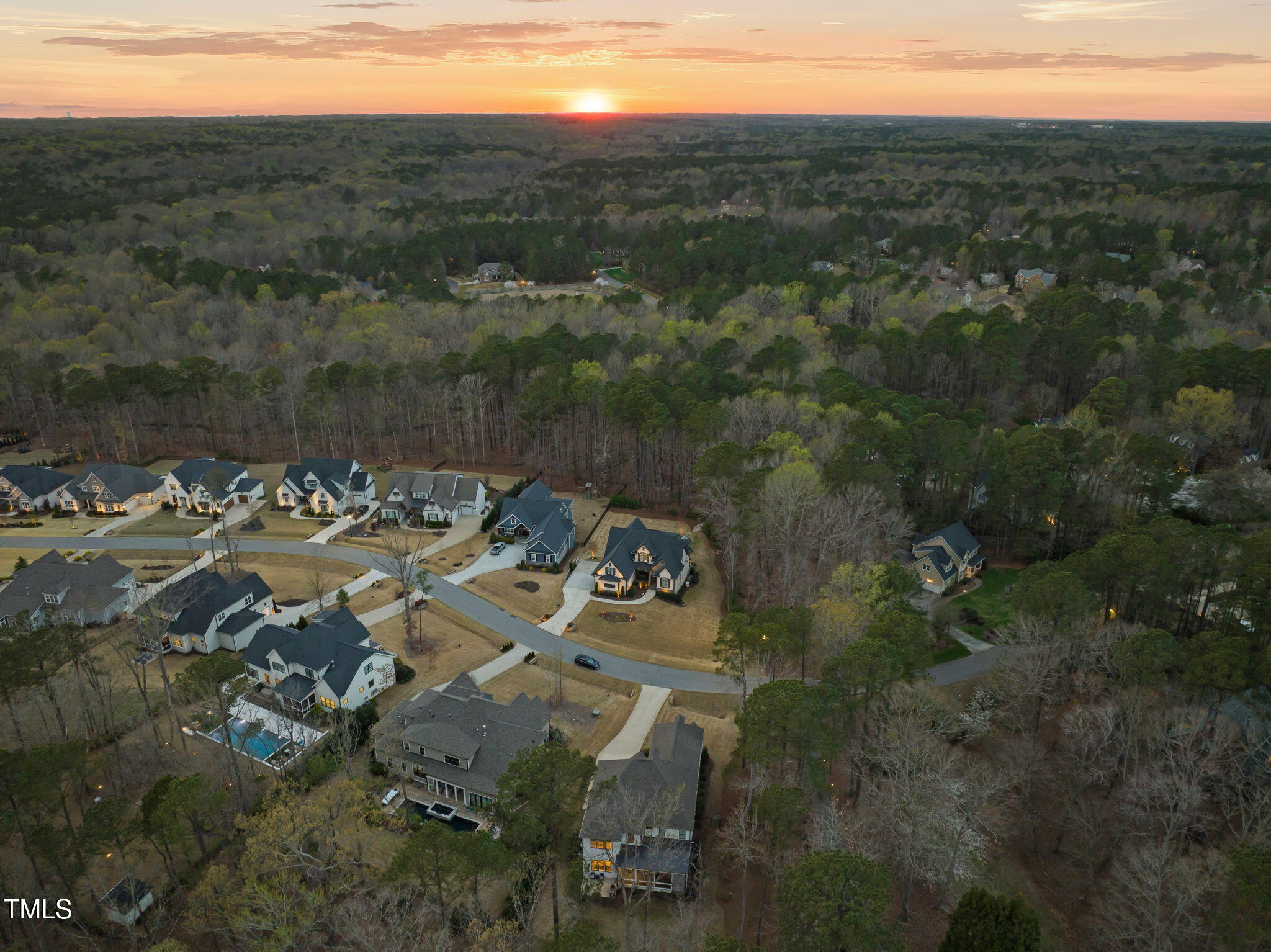 2105 Gardenbrook Drive Raleigh, NC 27606 - Photo 83 of 86 an aerial view of a house with a yard