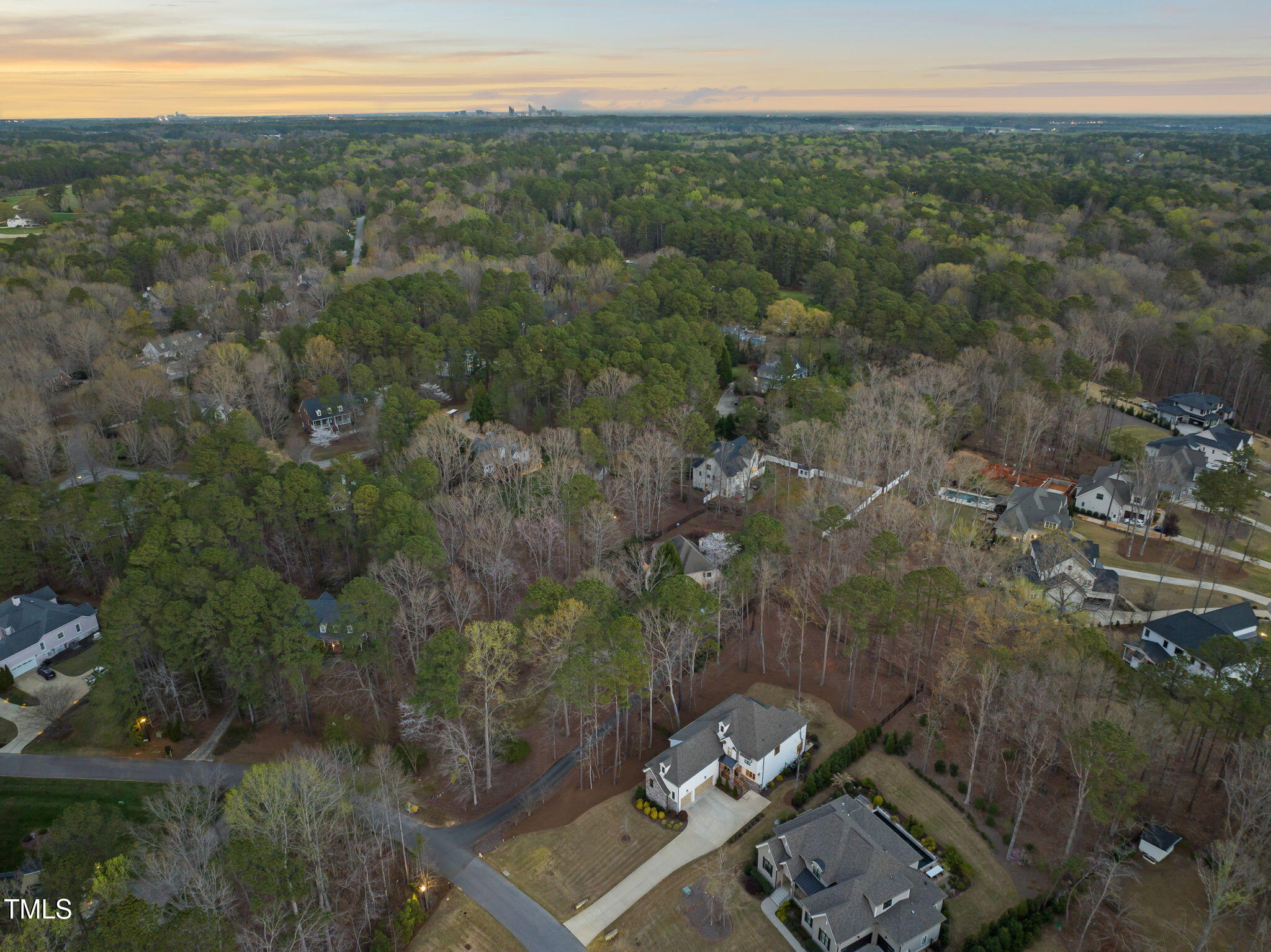 2105 Gardenbrook Drive Raleigh, NC 27606 - Photo 84 of 86 an aerial view of a house with a yard