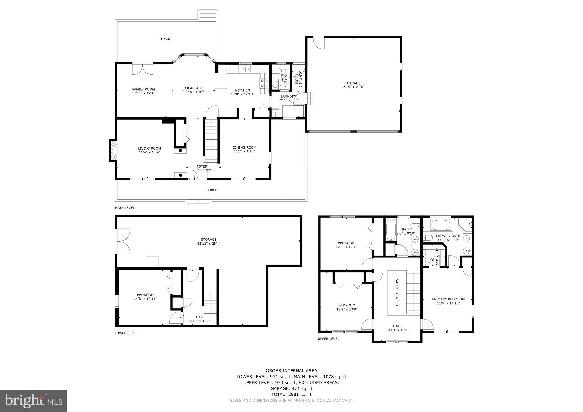 4900 Monnett Road Prince Frederick, MD 20678 - Photo 39 of 42 Floor Plan