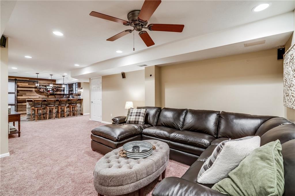 2018 Eagle Ridge Drive Valencia, PA 16059 - Photo 14 of 25 The game room is wired for surround sound.