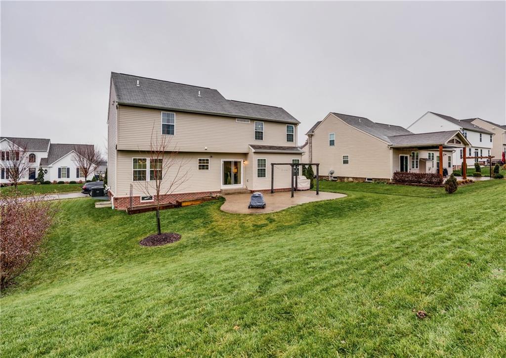 2018 Eagle Ridge Drive Valencia, PA 16059 - Photo 23 of 25 There is a 50 ft buffer between yards at the back property line (where the goals are is common space).