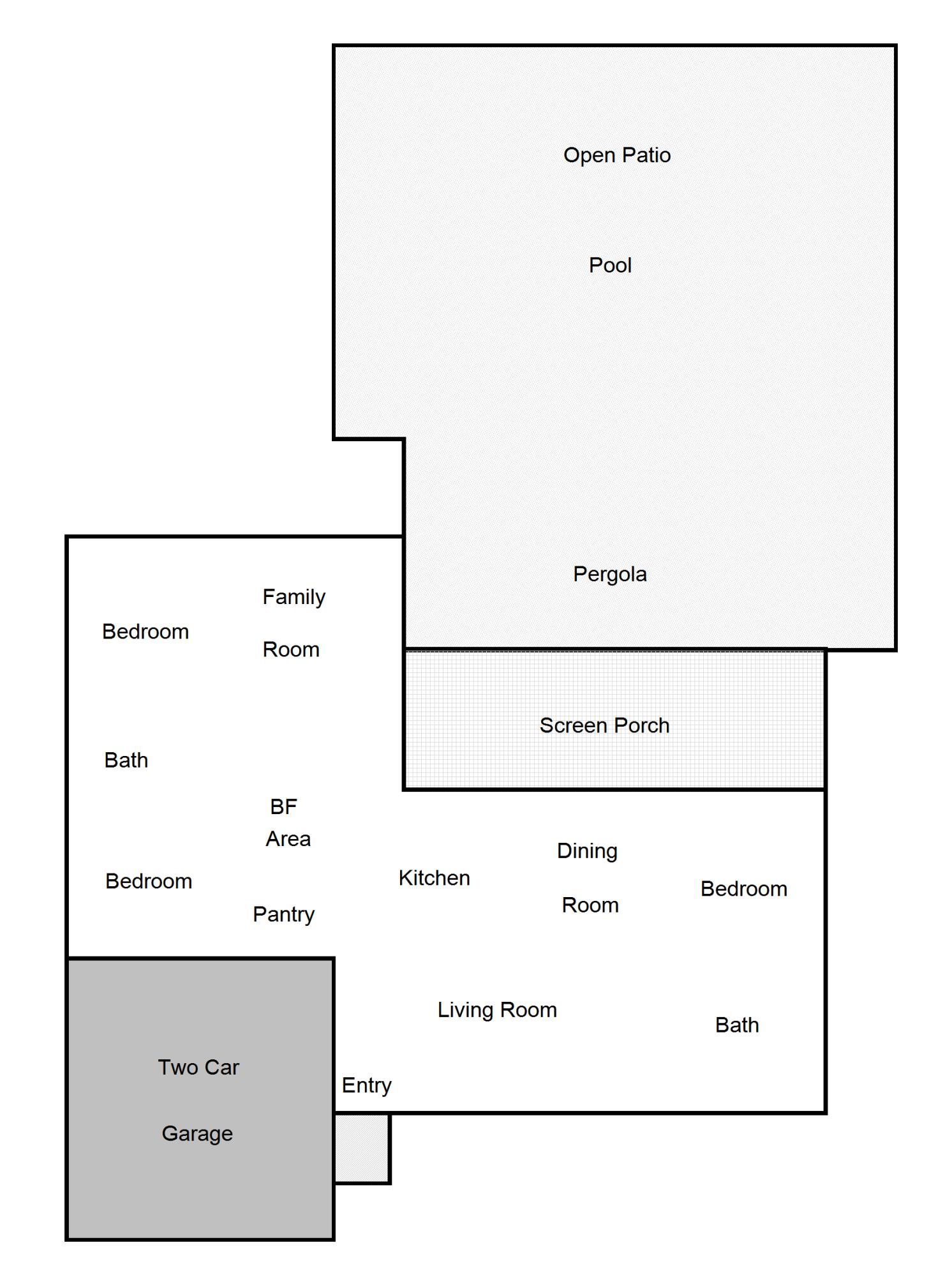 4322 Southwest Jarmer Road Port St. Lucie, FL 34953 - Photo 27 of 27 Floor Plan