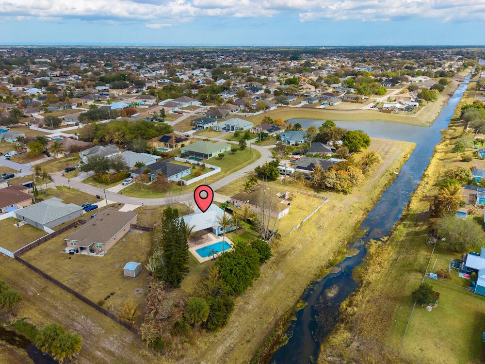 4322 Southwest Jarmer Road Port St. Lucie, FL 34953 - Photo 26 of 27 Drainage Canal