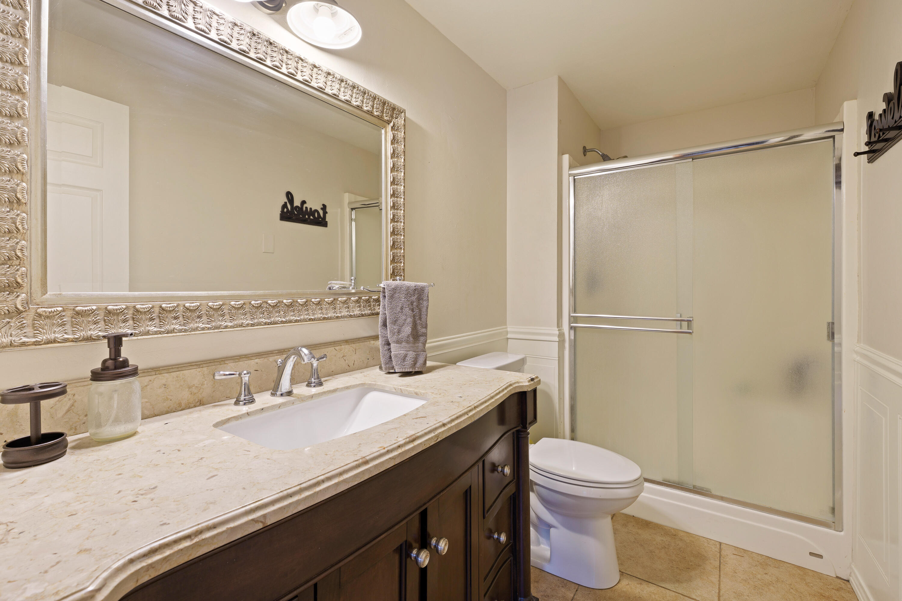5871 Southwest Badger Road Terrebonne, OR 97760 - Photo 21 of 50 Downstairs 3rd full bathroom