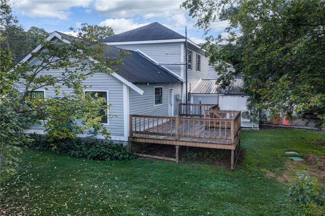 1051 Back River Road Hamden, NY 13752 - Photo 12 of 15 Rear Deck -- 1051 Back River Road