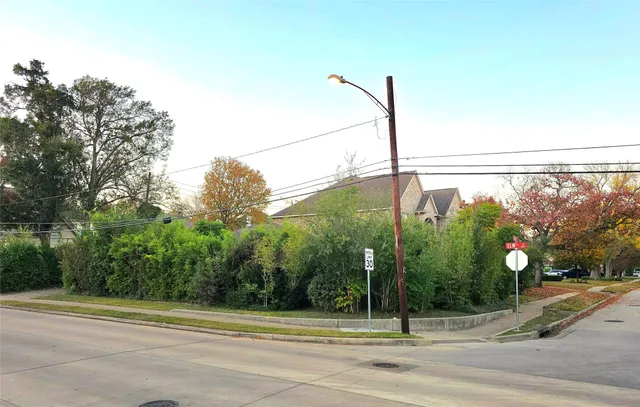 a view of a city street