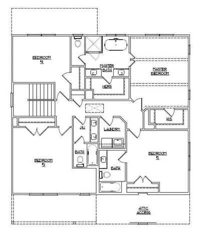 a picture of a bathroom with a window