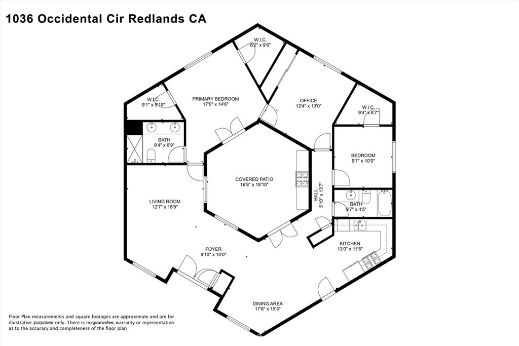 1036 Occidental Circle Redlands, CA 92374 - Photo 25 of 25 Floorplan