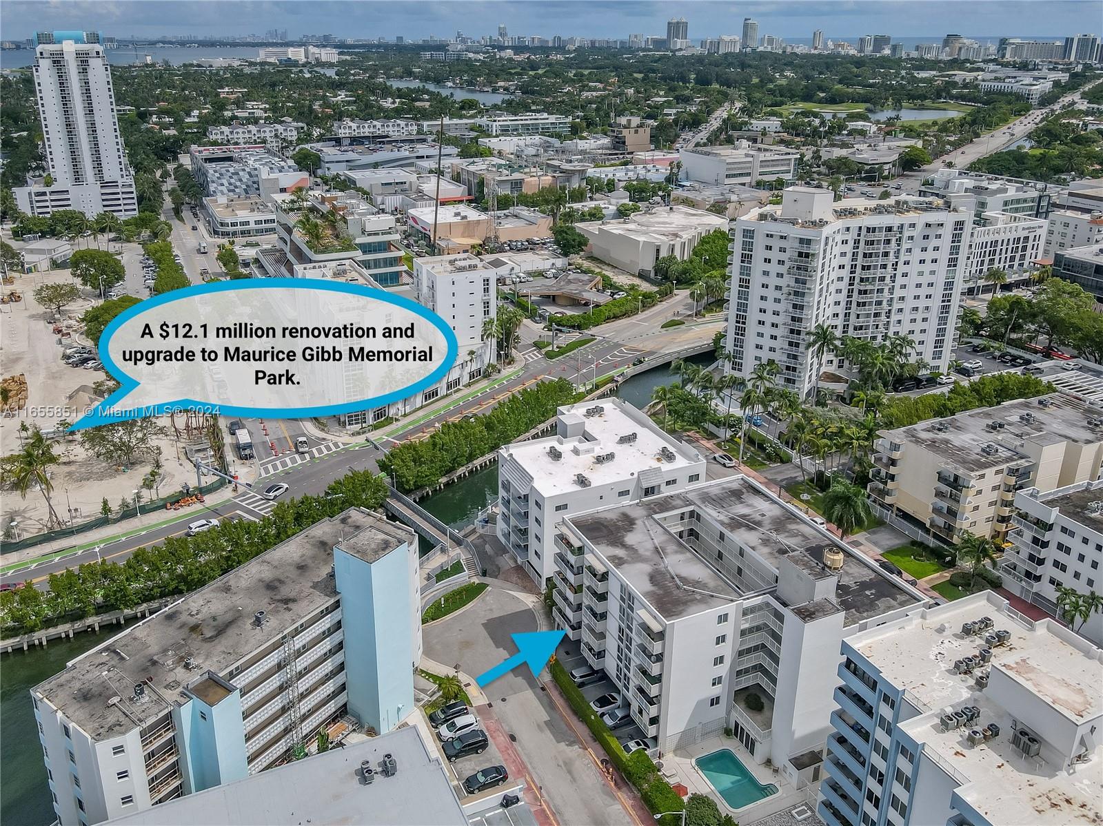 1670 Bay Road, Unit 2E Miami Beach, FL 33139 - Photo 9 of 27 Just steps from Sunset Harbor and Maurice Gibb Waterfront Memorial Park whcih is undergoing a major redevelopment