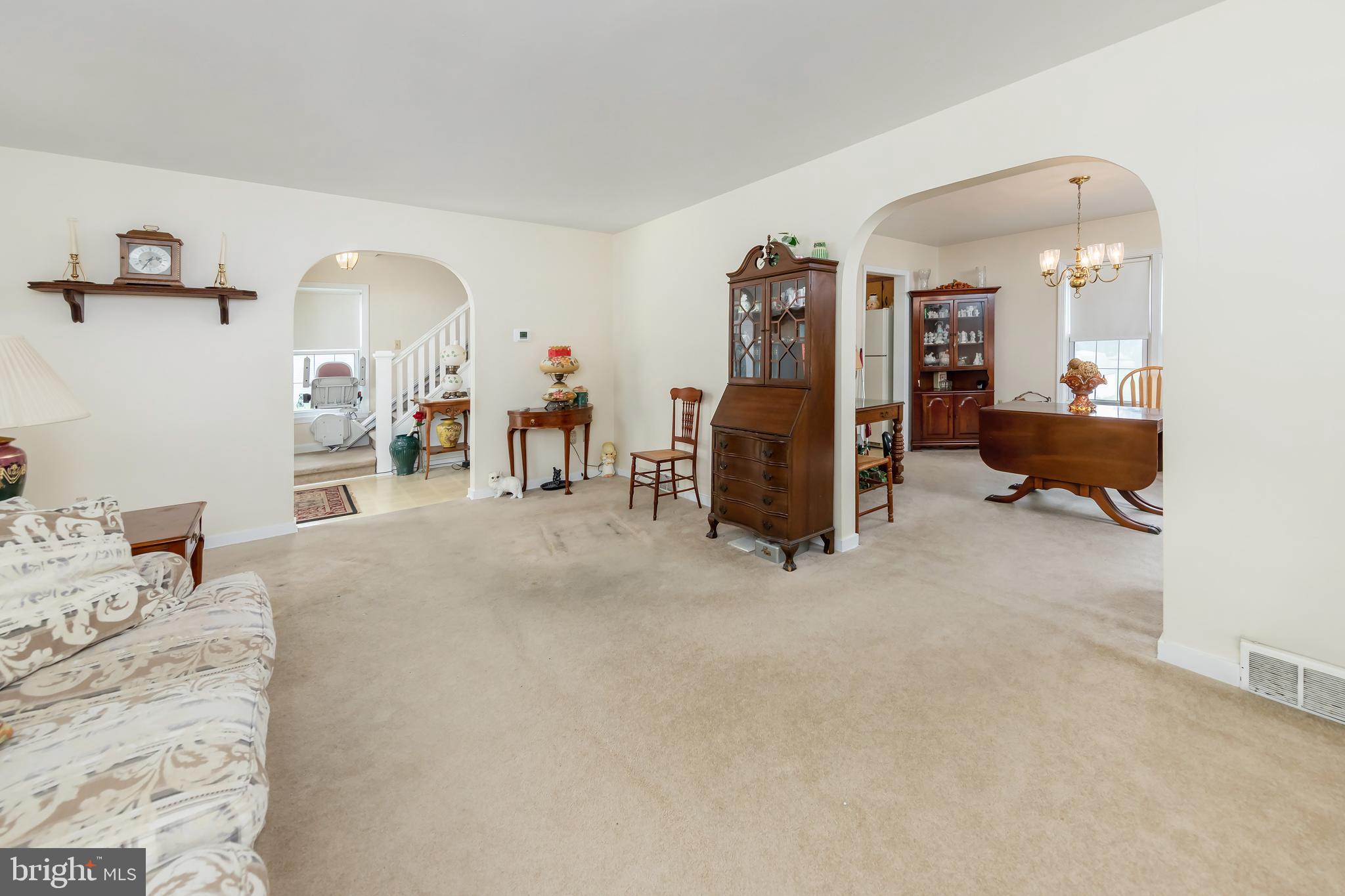 307 Pine Street Carneys Point, NJ 08069 - Photo 5 of 17 Living Rm opens to Foyer and Dining Room