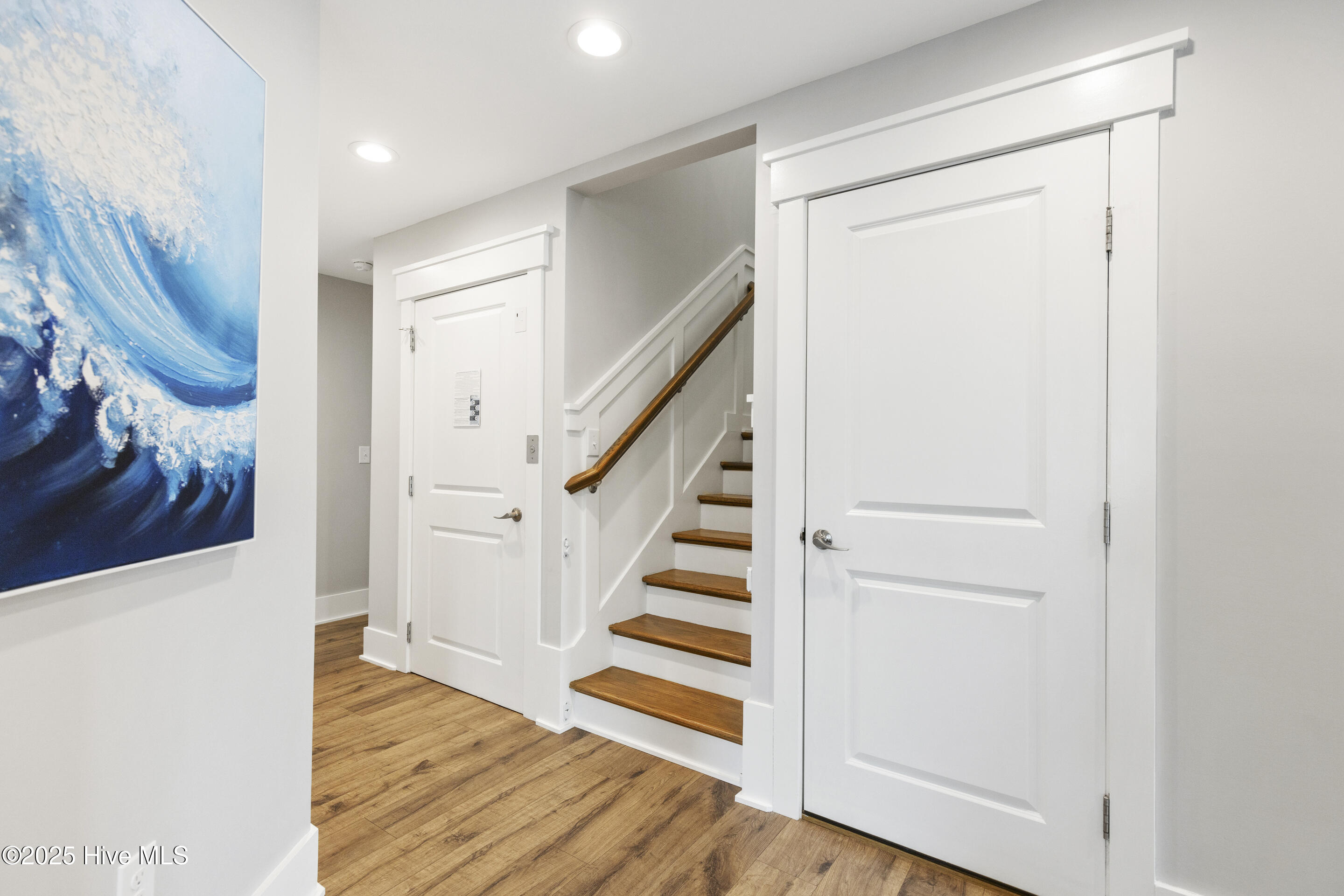 403 17th Street Sunset Beach, NC 28468 - Photo 10 of 58 Lower level entrance/elevator