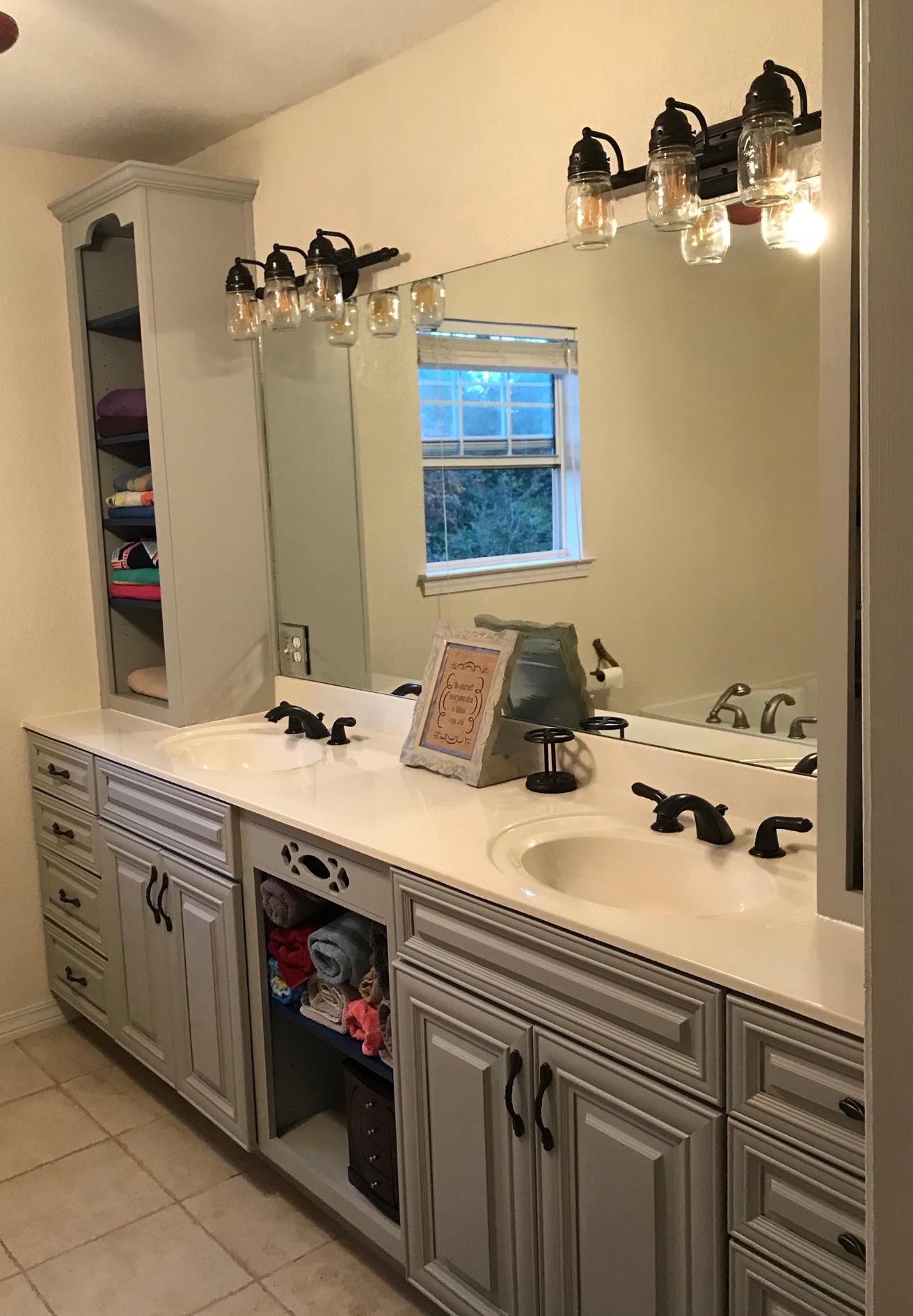 918 Deshazo Road Crestview, FL 32539 - Photo 28 of 28 a bathroom with a sink and a mirror