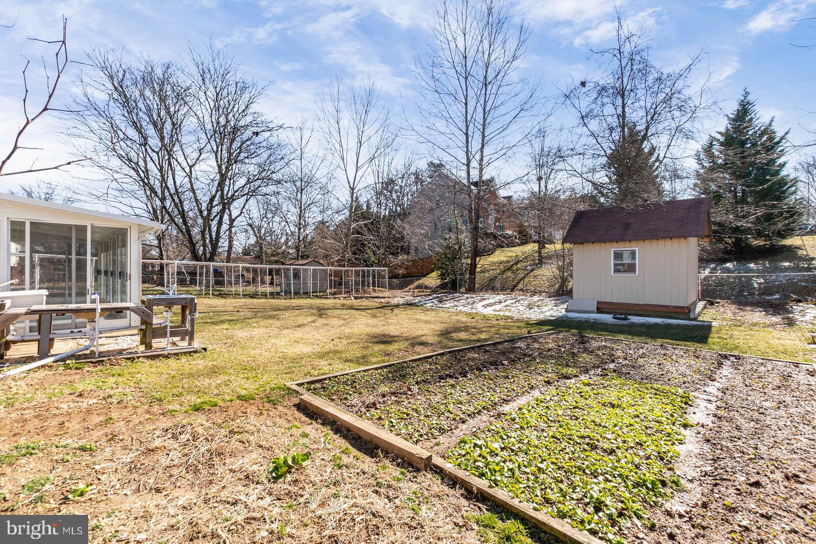 4423 Roundhill Road Alexandria, VA 22310 - Photo 37 of 41 Backyard perfect for extensive gardening