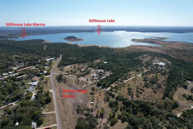 a view of city and mountain
