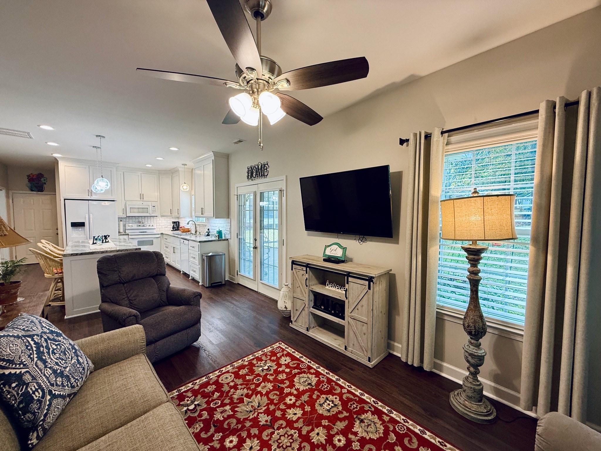 320 Spring Valley Drive Cottontown, TN 37048 - Photo 31 of 48 a living room with furniture and a flat screen tv