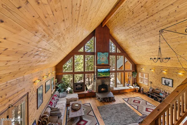 a view of a living room