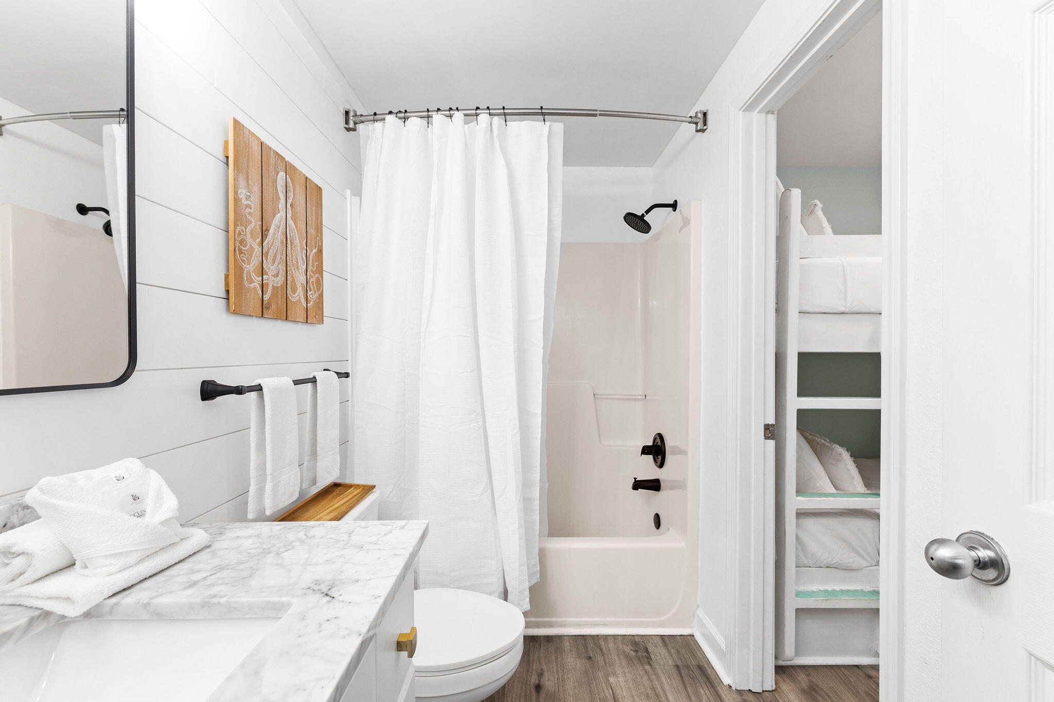 145 Spires Lane, Unit 205 Santa Rosa Beach, FL 32459 - Photo 15 of 40 a bathroom with a sink toilet and shower