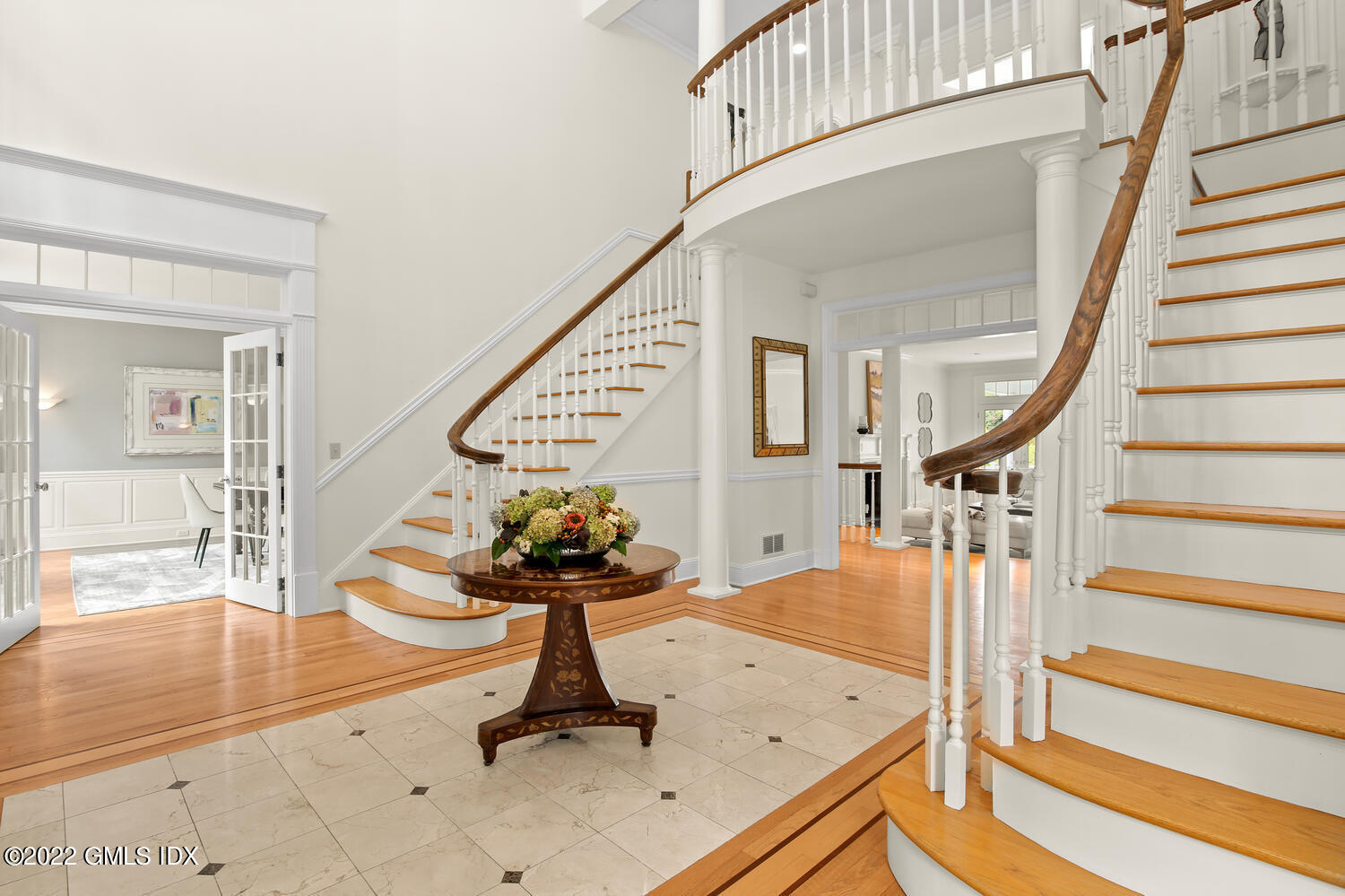 57 Partridge Hollow Road Greenwich, CT 06831 - Photo 13 of 102 Entrance Hall to Dining Room