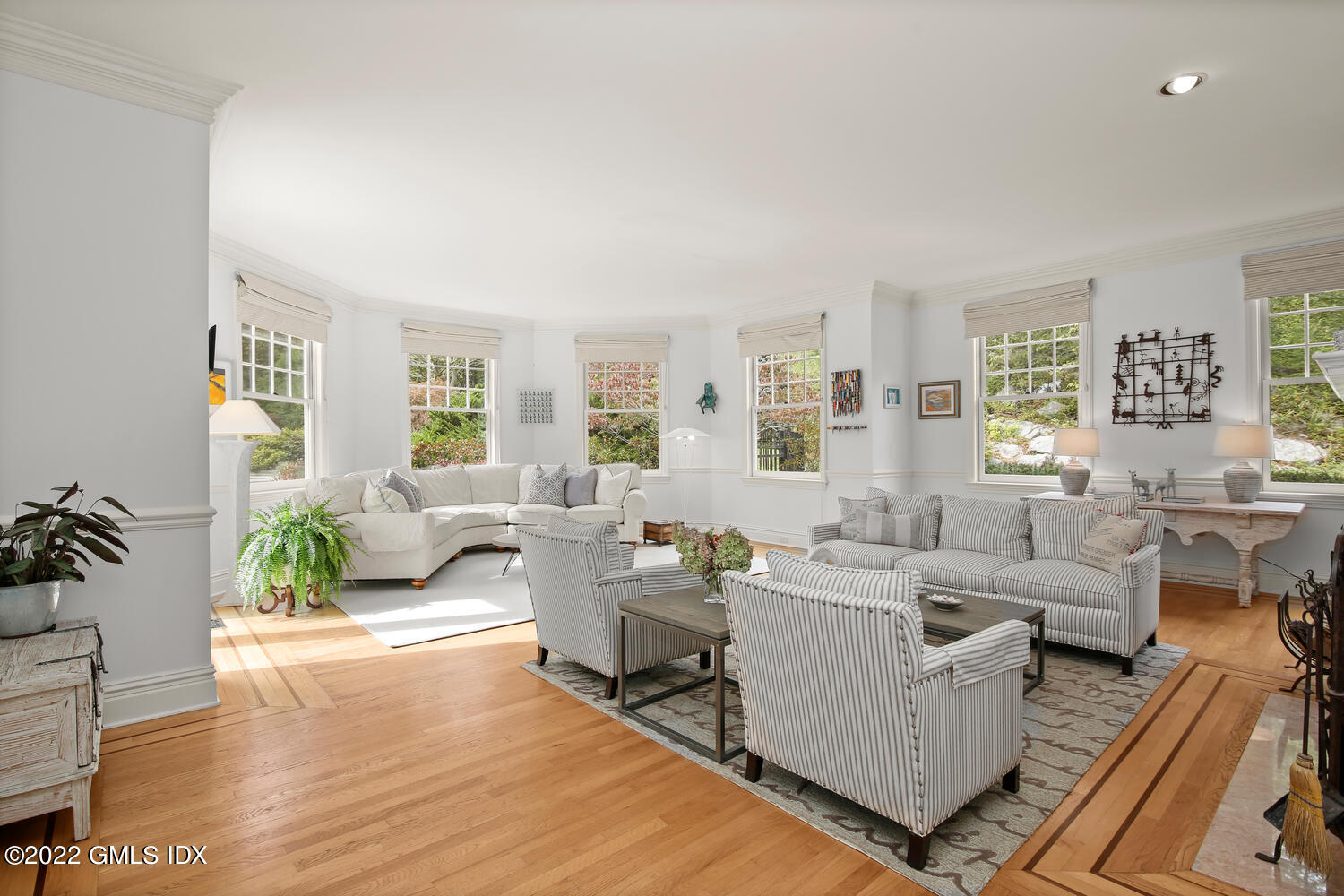 57 Partridge Hollow Road Greenwich, CT 06831 - Photo 24 of 102 a living room with furniture and a large window