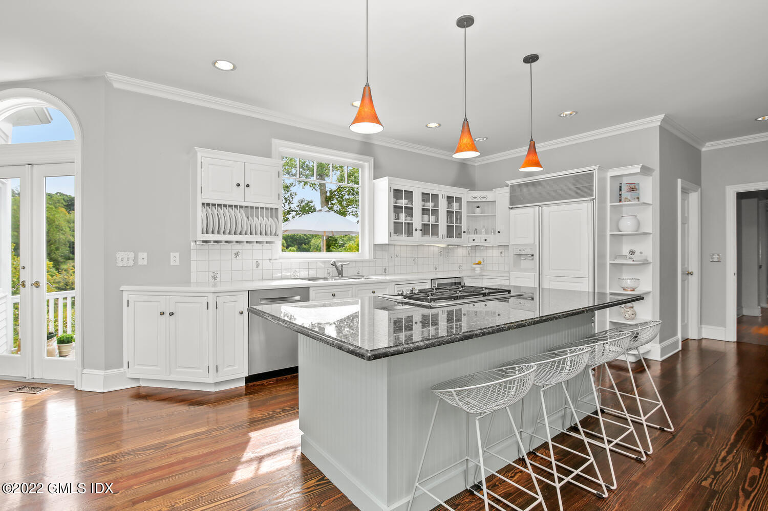 57 Partridge Hollow Road Greenwich, CT 06831 - Photo 29 of 102 a kitchen with stainless steel appliances granite countertop a stove and a sink