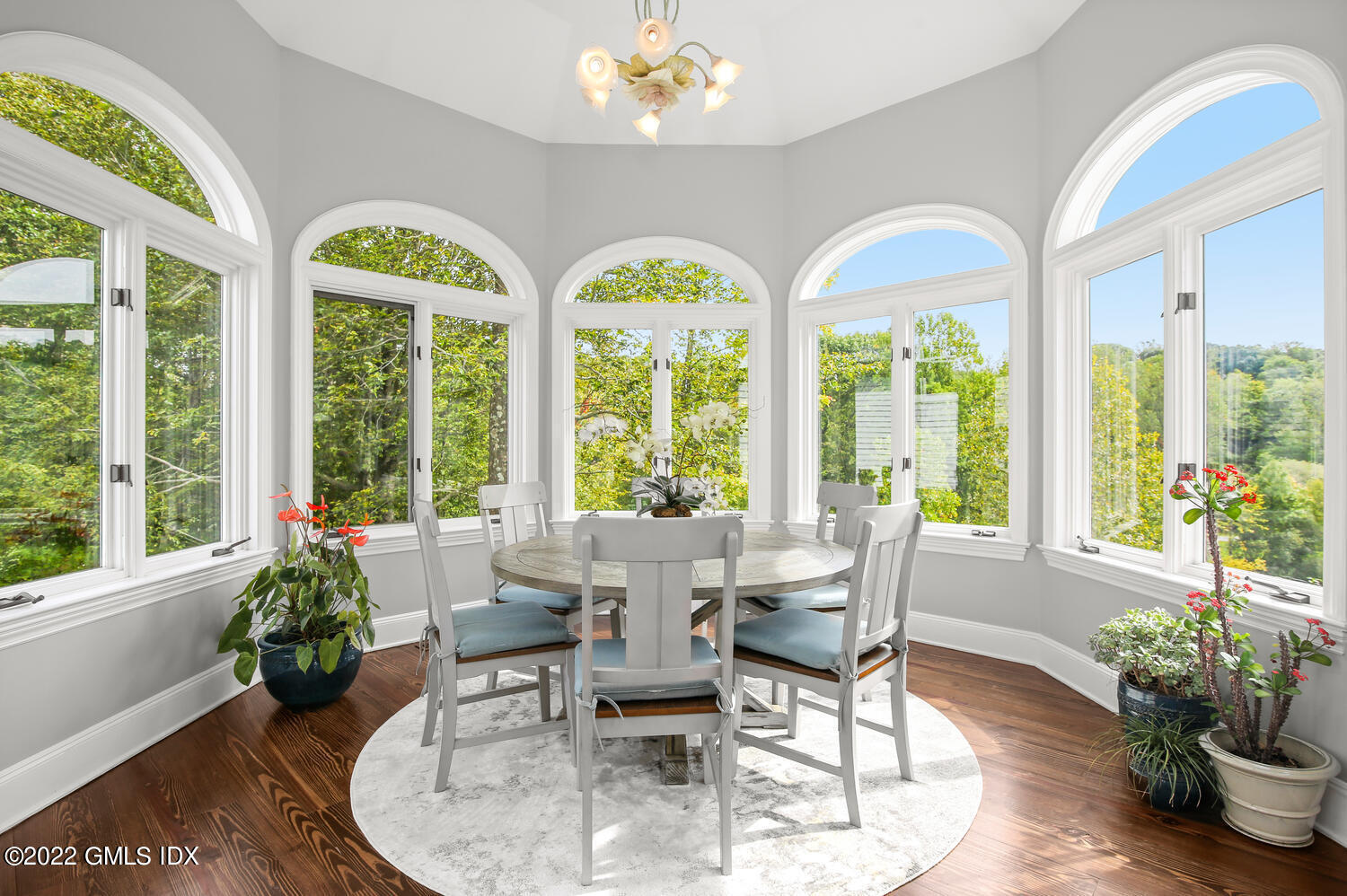 57 Partridge Hollow Road Greenwich, CT 06831 - Photo 32 of 102 a living room with furniture and a large window