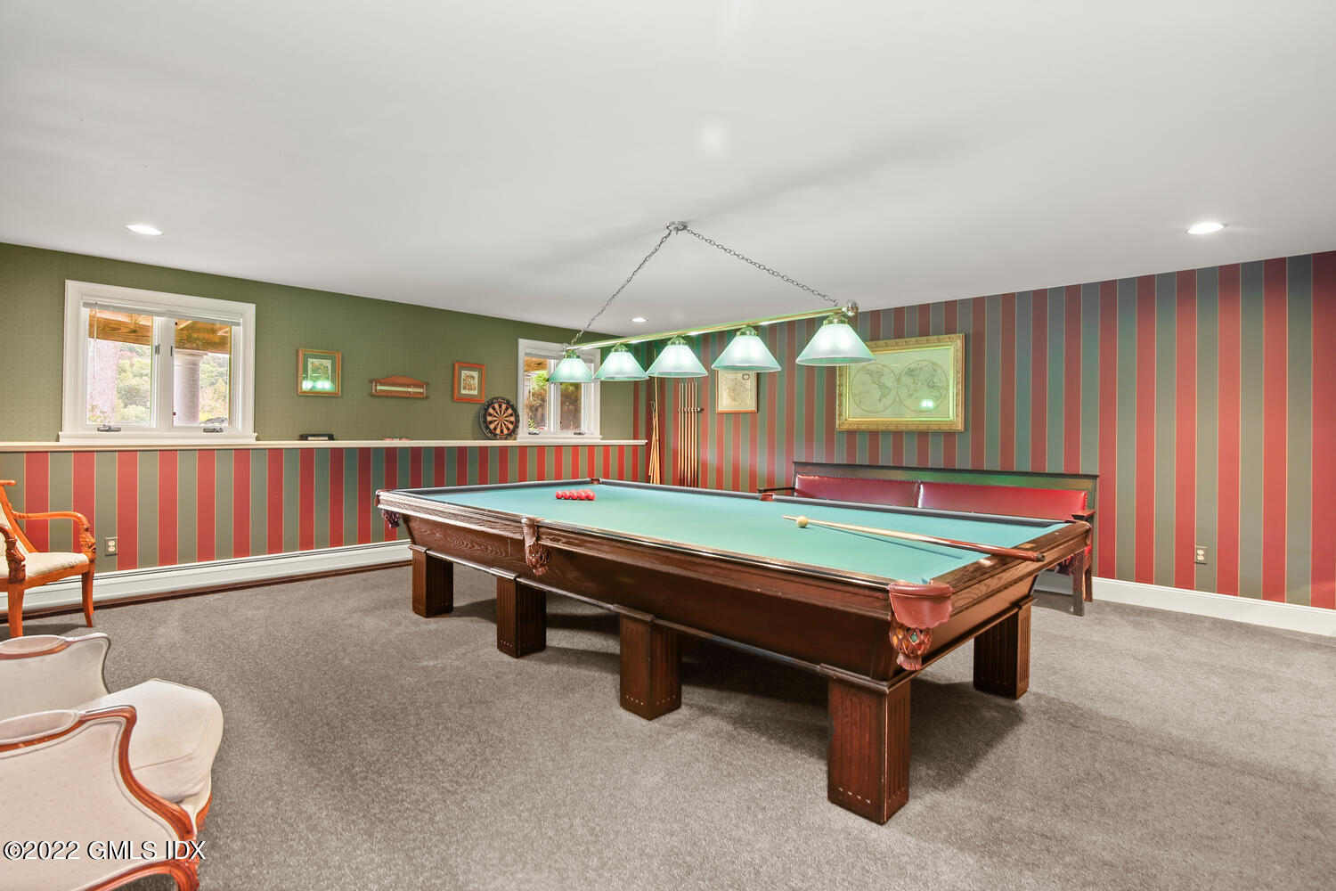 57 Partridge Hollow Road Greenwich, CT 06831 - Photo 55 of 102 Billiard/Rec Room