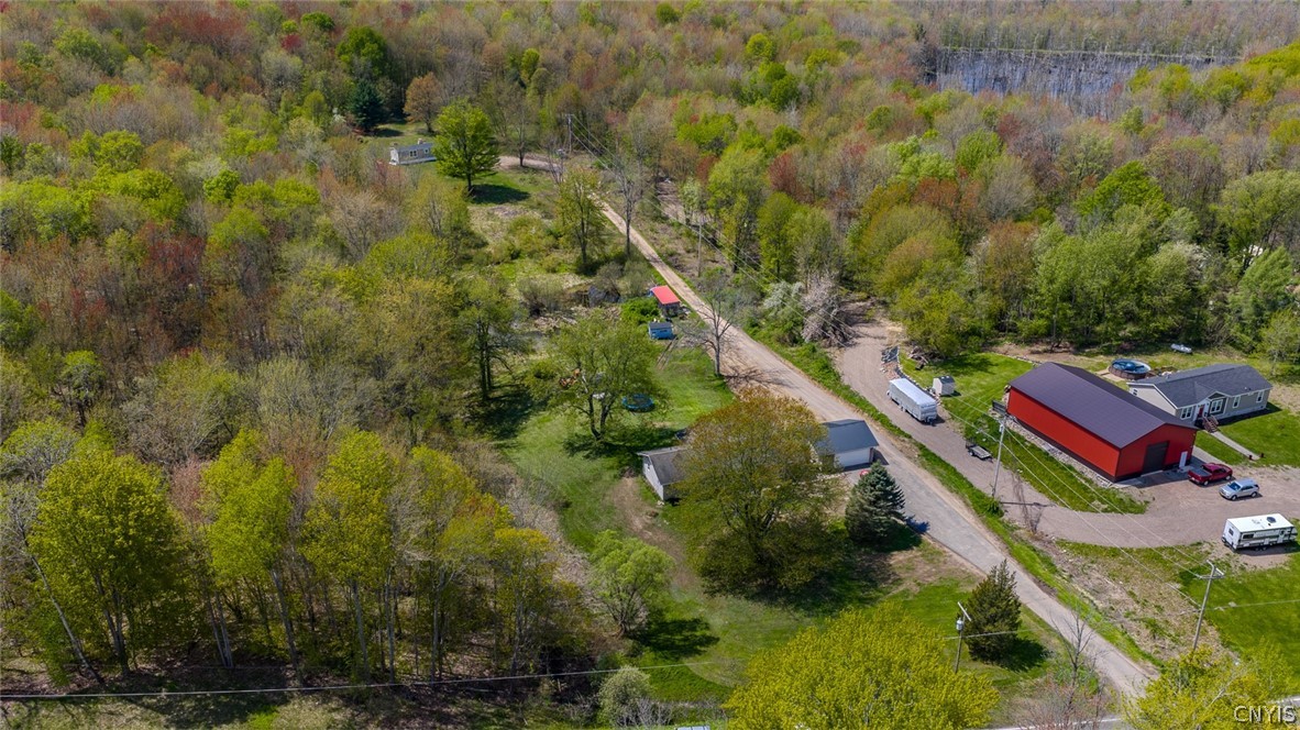 1557 Co Rte 7 Hannibal, NY 13126 - Photo 44 of 47 Ariel views of 10.99 acre lot.