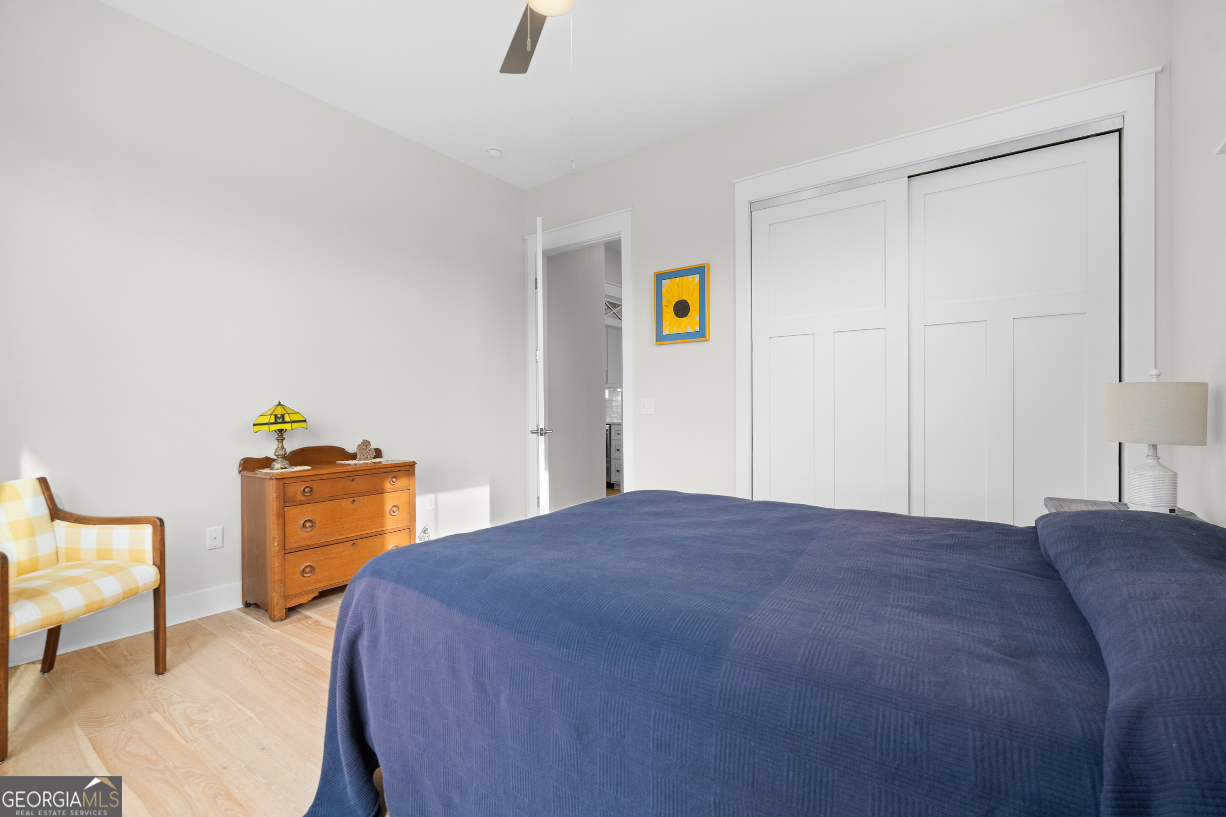 430 Jack Kennedy Road Statesboro, GA 30458 - Photo 20 of 44 a bedroom with a bed and a cabinets